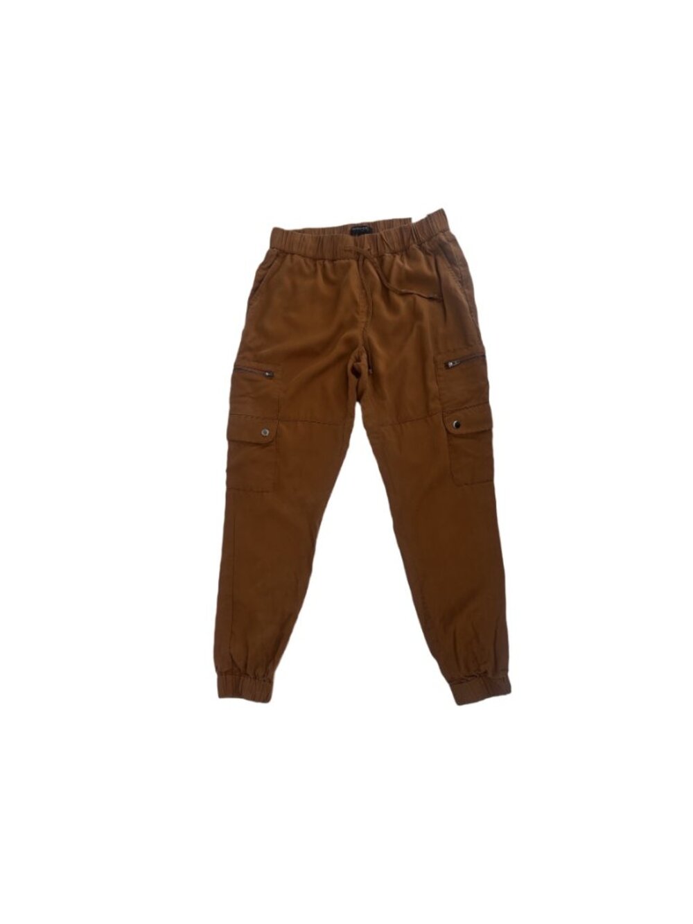 ✨ Banana Republic Brown Tencel Cargo Jogger Pants XS ✨ - Picture 4 of 6